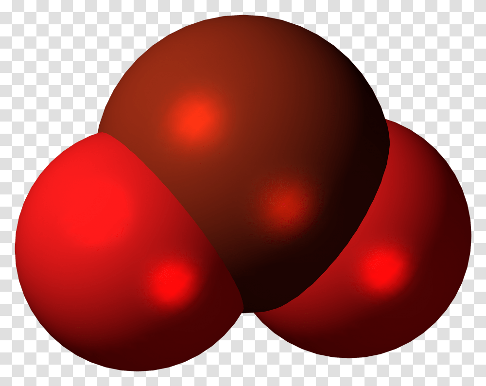 Bromine Dioxide Molecule Spacefill Bromine Molecule, Balloon, Plant, Sphere, Food Transparent Png
