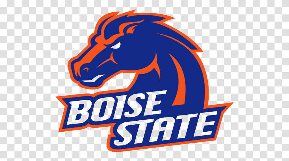 Broncos Boise State Logo Boise State University, Trademark, Word, Poster Transparent Png