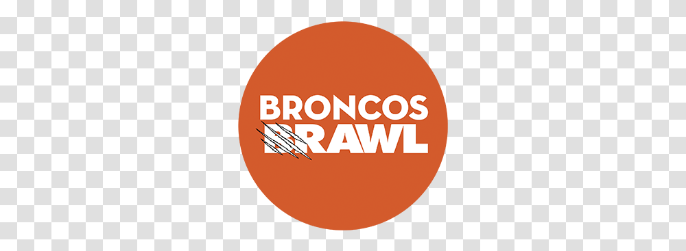 Broncos Brawl Dsgn Tree Circle, Bowl, Text, Word, Label Transparent Png