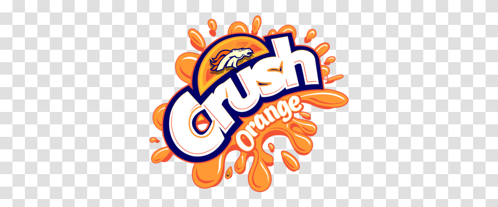 Broncos Logo Drawing Free Download Orange Crush Logo, Birthday Cake, Dessert, Food, Text Transparent Png