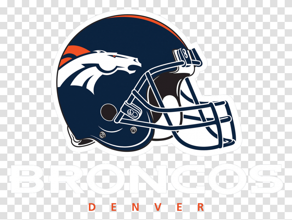 Broncos Logo With Helm Image Denver Broncos Helmet Logo, Apparel, Sport, Sports Transparent Png