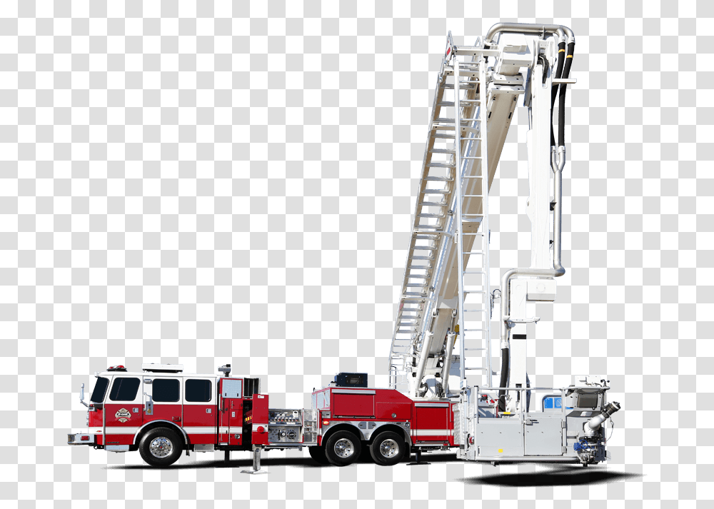 Bronto Aerial Platform Truck Aerial Fire Trucks E One Bronto Fire Truck, Vehicle, Transportation, Construction Crane Transparent Png