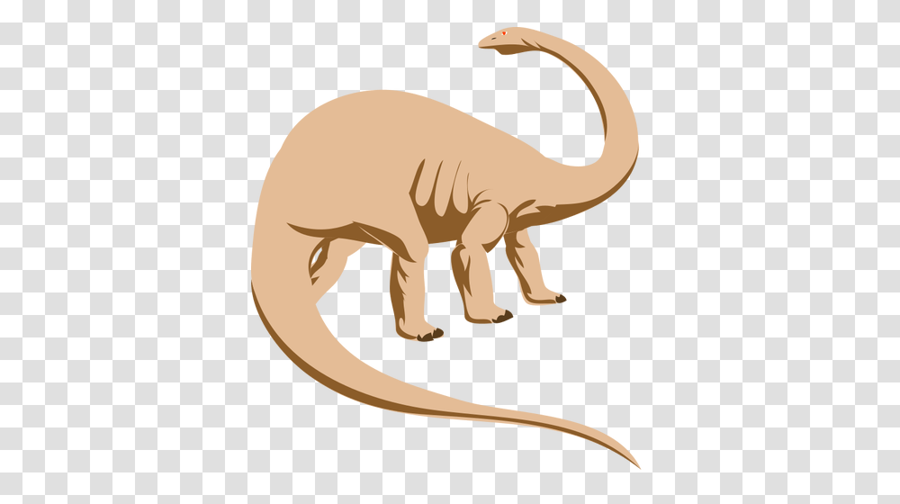 Brontosaurus Vector Clip Art, Animal, Dinosaur, Reptile, Mammal Transparent Png