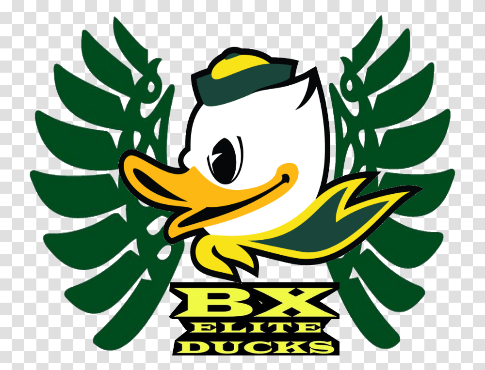Bronx Elite Ducks Black Oregon Ducks Logo, Green, Plant Transparent Png
