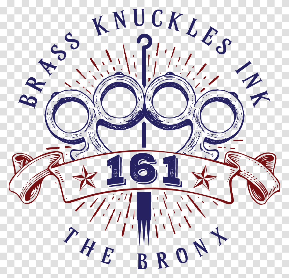 Bronx Tattoo Shop Brass Knuckles Ink The Bronx, Compass, Logo Transparent Png