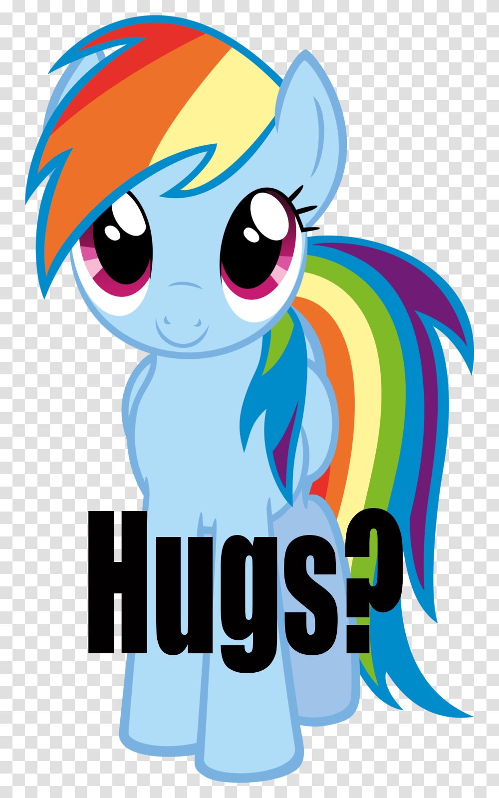 Bronybait Cute Dashabetes Hug Hug Request Rainbow My Little Pony Rainbow, Face Transparent Png