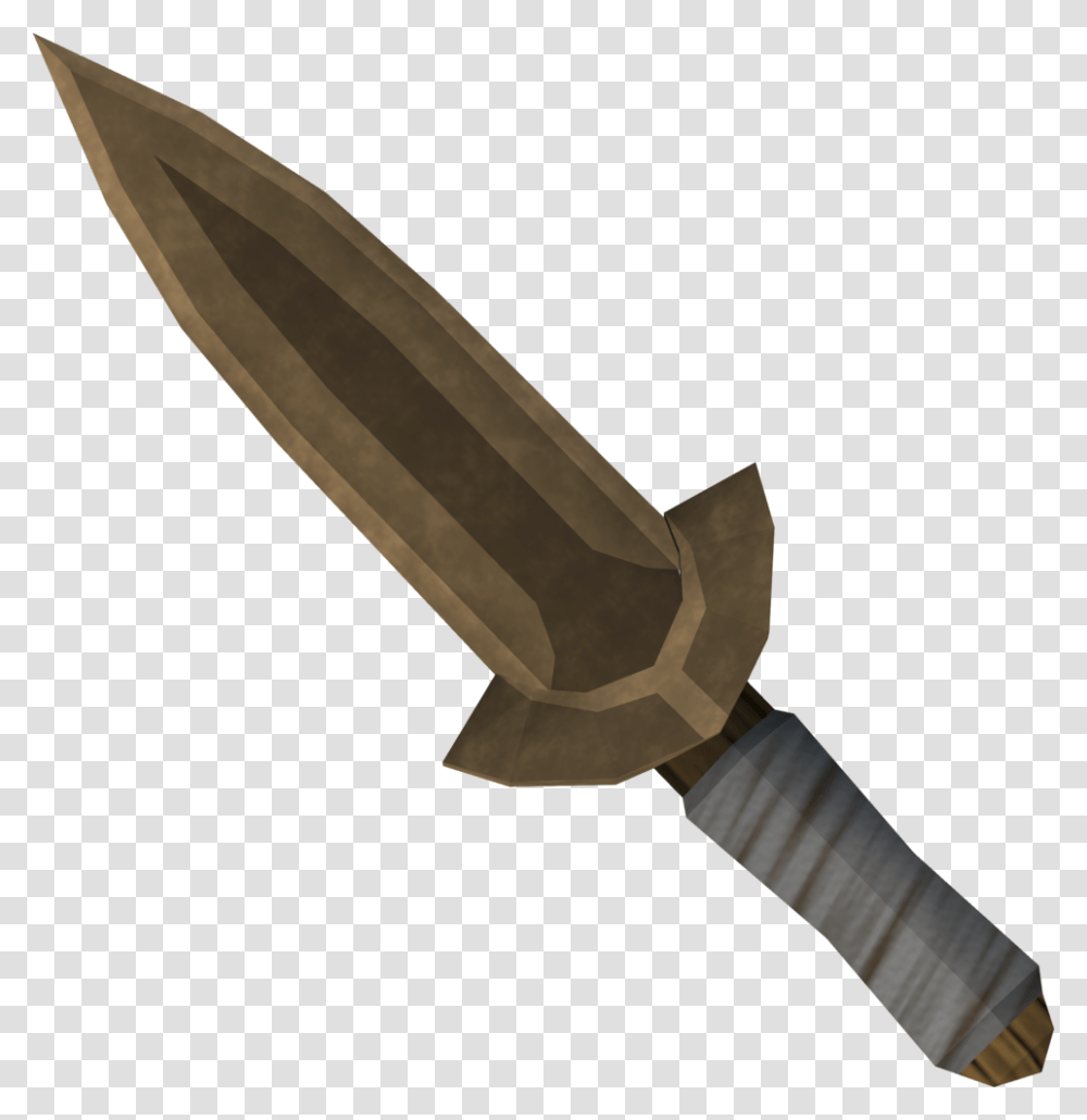 Bronze Butter Knife Runescape Bronze Dagger, Axe, Tool, Weapon, Weaponry Transparent Png