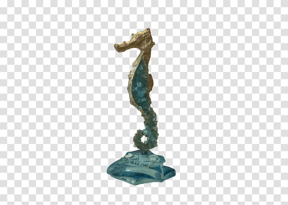 Bronze Glass Seahorse Kallisti Gallery, Figurine, Statue, Sculpture Transparent Png