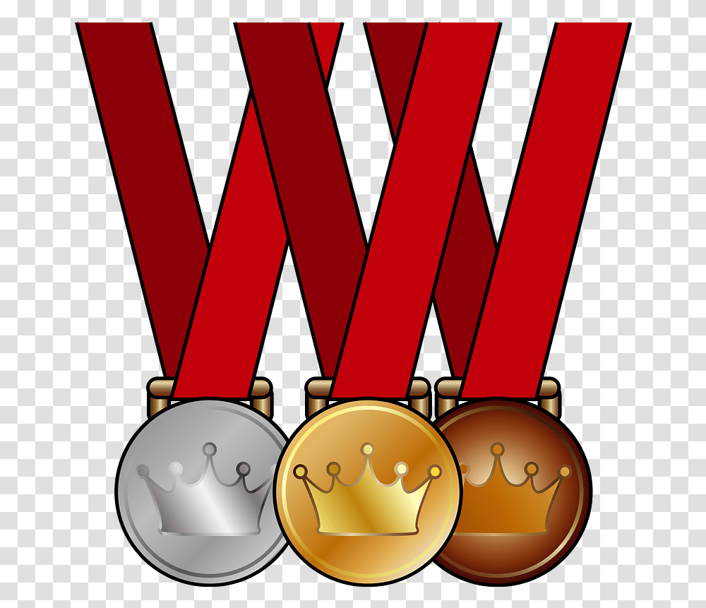 Bronze Medals Ribbons, Gold, Trophy, Gold Medal, Lamp Transparent Png