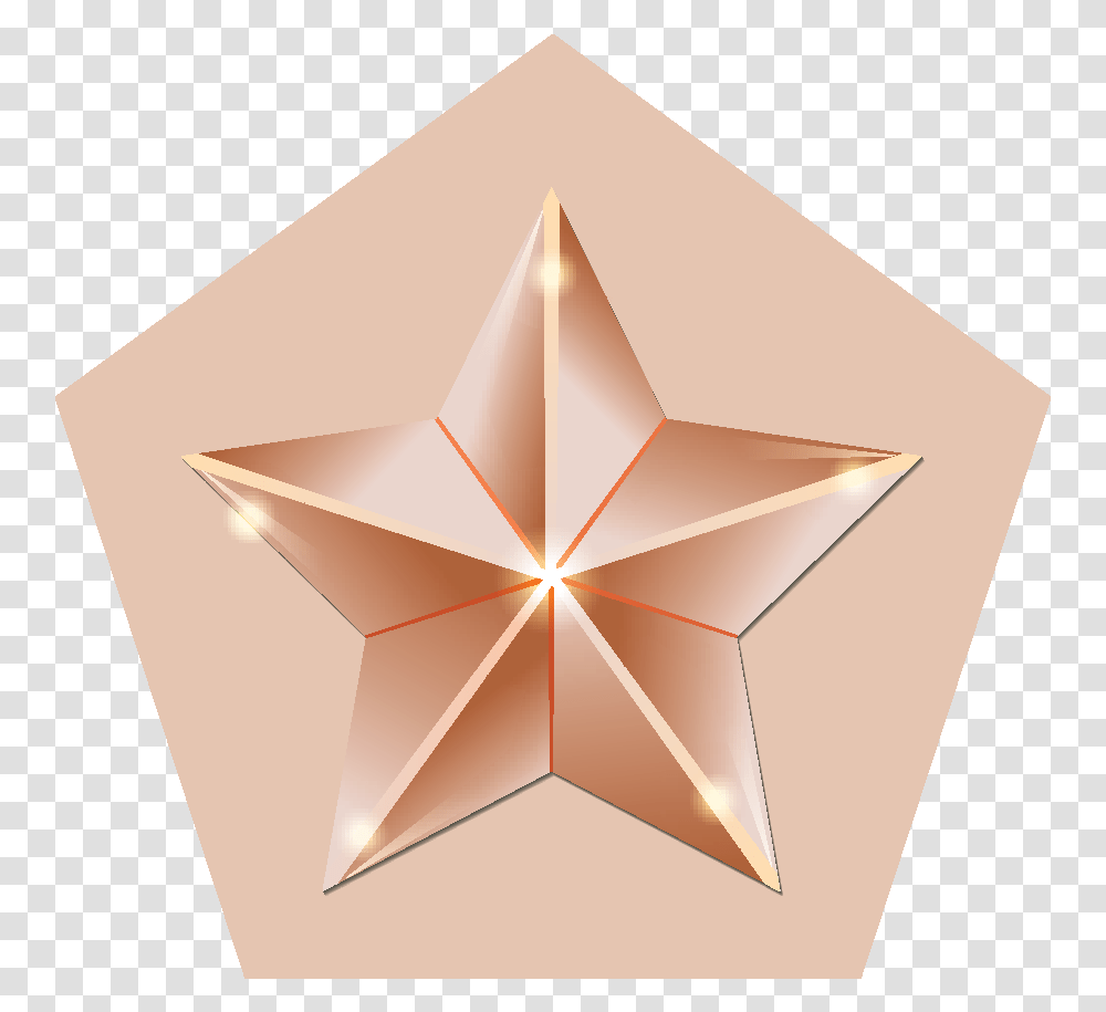 Bronze Membership Icon Construction Paper, Star Symbol Transparent Png