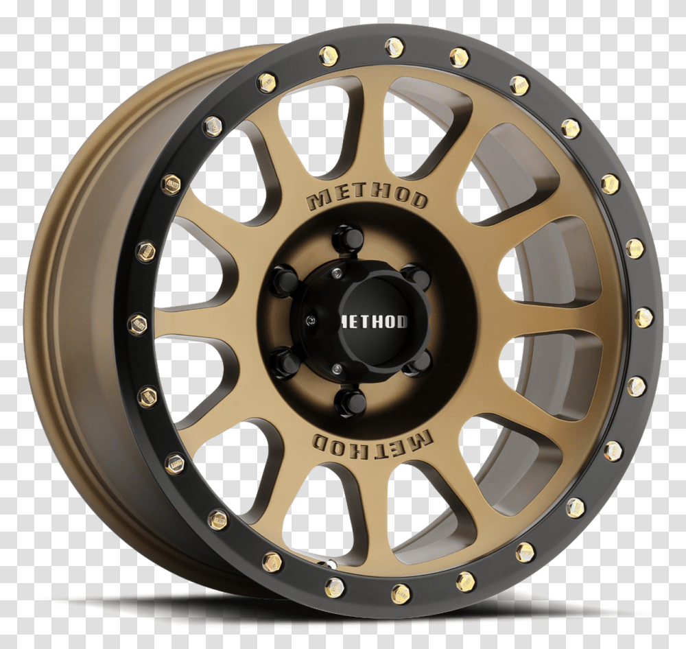 Bronze Nv Method Race Wheels Bronze Method Wheels, Machine, Tire, Car Wheel, Alloy Wheel Transparent Png