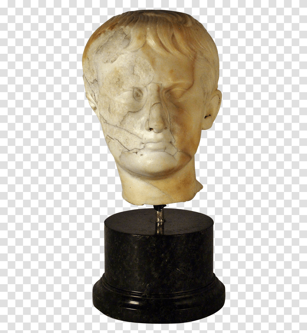 Bronze Sculpture, Head, Figurine, Statue Transparent Png