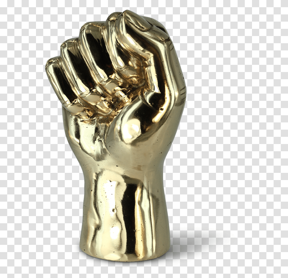 Bronze Sculpture, Trophy, Hand Transparent Png