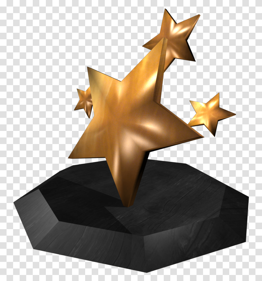 Bronze Star Clipart Star, Star Symbol, Cross Transparent Png