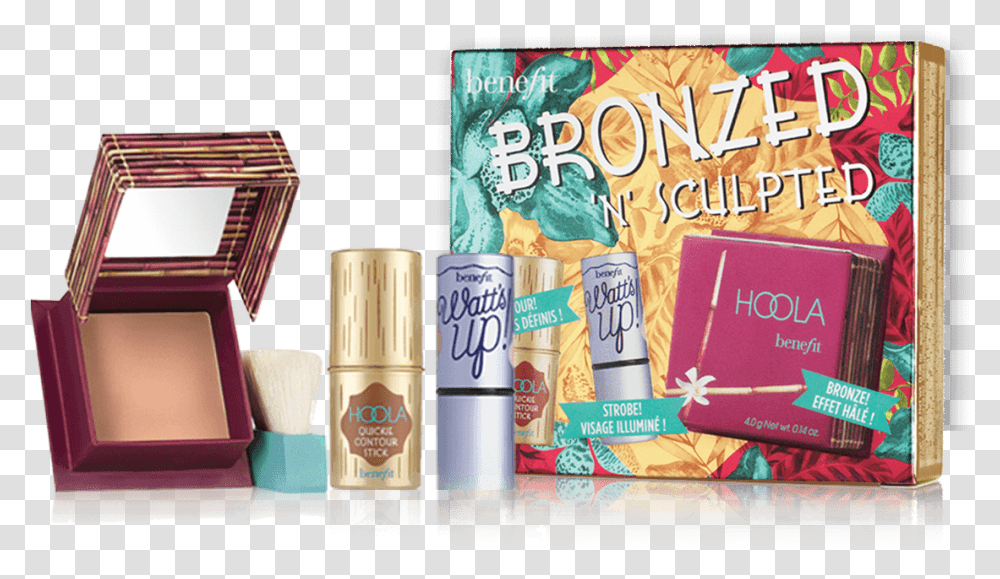 Bronzed N Sculpted Kit Benefit Hoola Bronzed N Sculpted, Cosmetics, Paper, Bottle Transparent Png