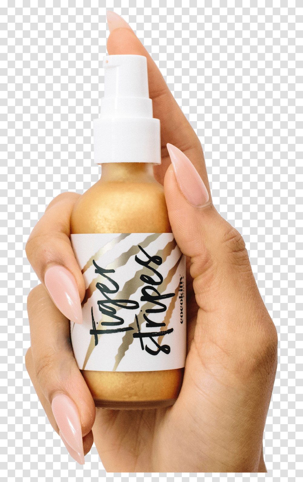 Bronzing Oil Manicure, Bottle, Person, Human, Tattoo Transparent Png