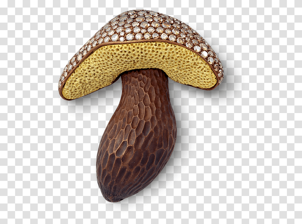 Brooch By Hemmerle In The Shape Of A Mushroom Shiitake, Plant, Fungus, Agaric, Amanita Transparent Png