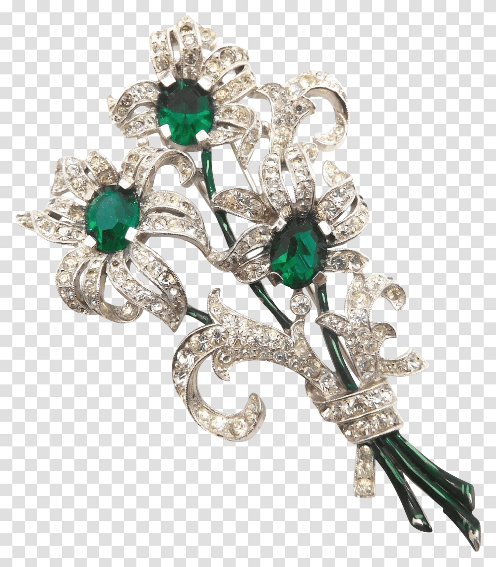 Brooch Clip Vintage Diamond, Jewelry, Accessories, Accessory, Gemstone Transparent Png
