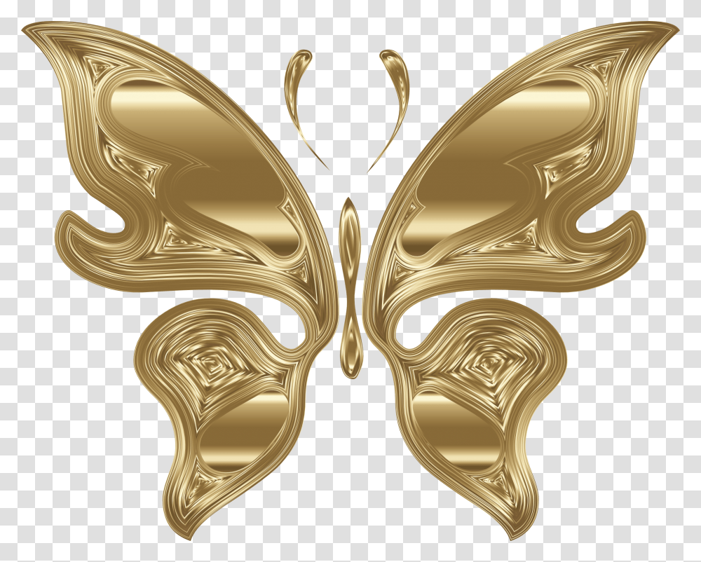 Brooch Clipart Mariposa Dorada, Gold, Mask, Treasure Transparent Png