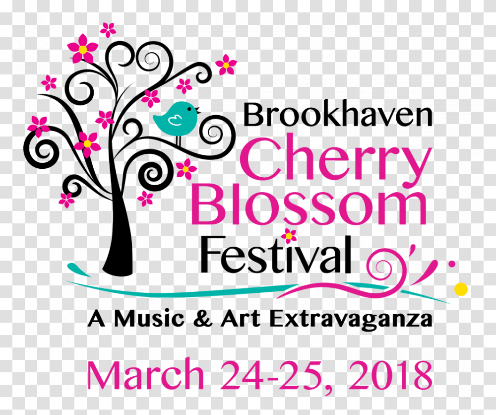 Brookhaven Cherry Blossom Festival Brookhaven Cherry Blossom Festival 2018 Transparent Png