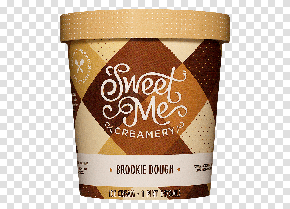 Brookie Dough Sweet Me Ice Cream, Box, Food, Dessert, Coffee Cup Transparent Png