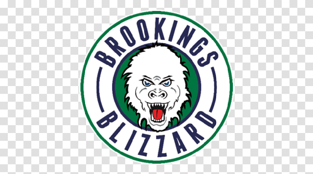 Brookings Nahl Team Considering A Move Brookings Blizzard, Label, Text, Logo, Symbol Transparent Png