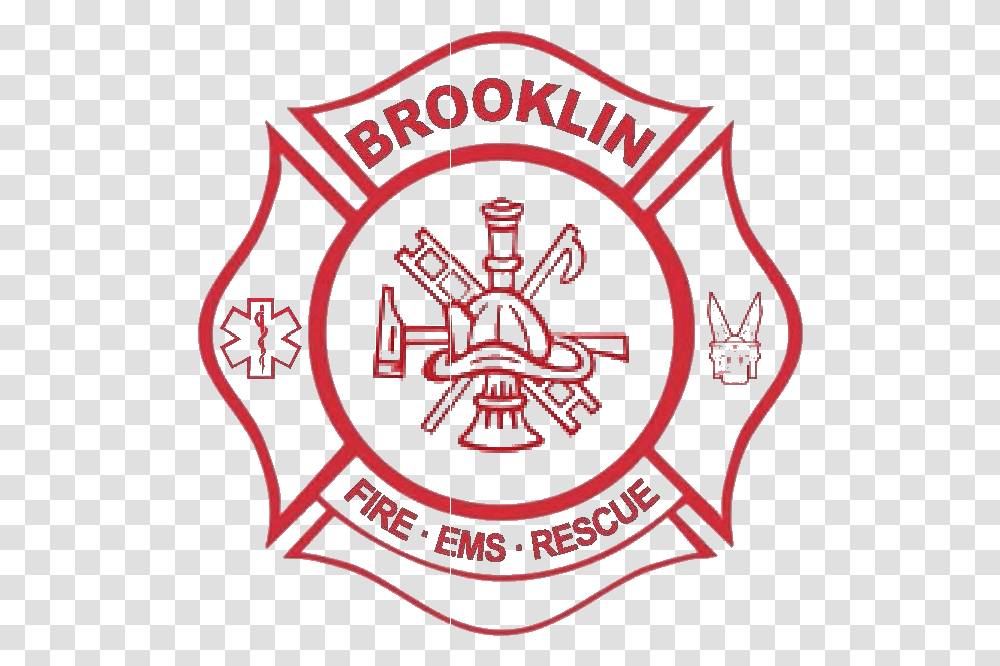 Brooklin Volunteer Fire Company Logo Fire Department, Trademark, Badge, Emblem Transparent Png