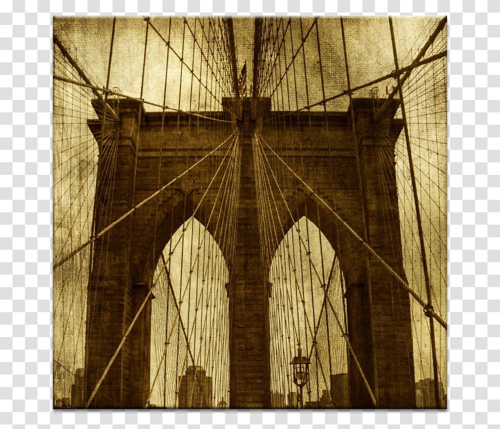 Brooklyn Bridge Architecture, Building, Arched, Arch Bridge Transparent Png