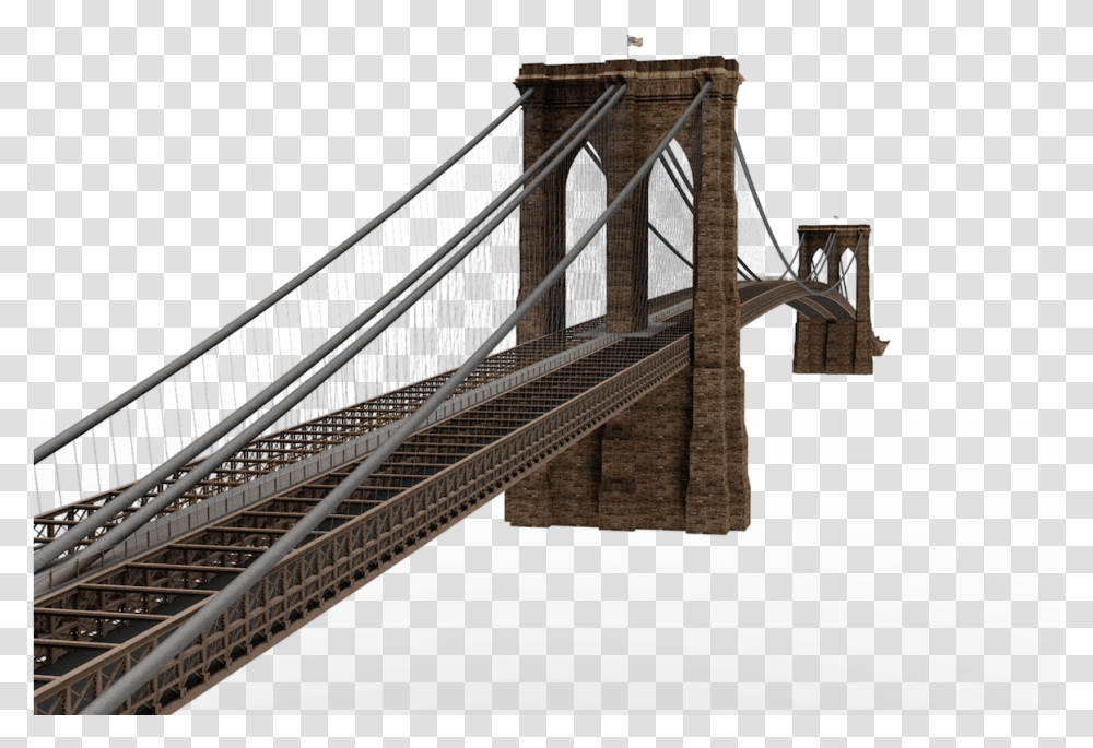 Brooklyn Bridge, Building, Suspension Bridge, Arch, Architecture Transparent Png