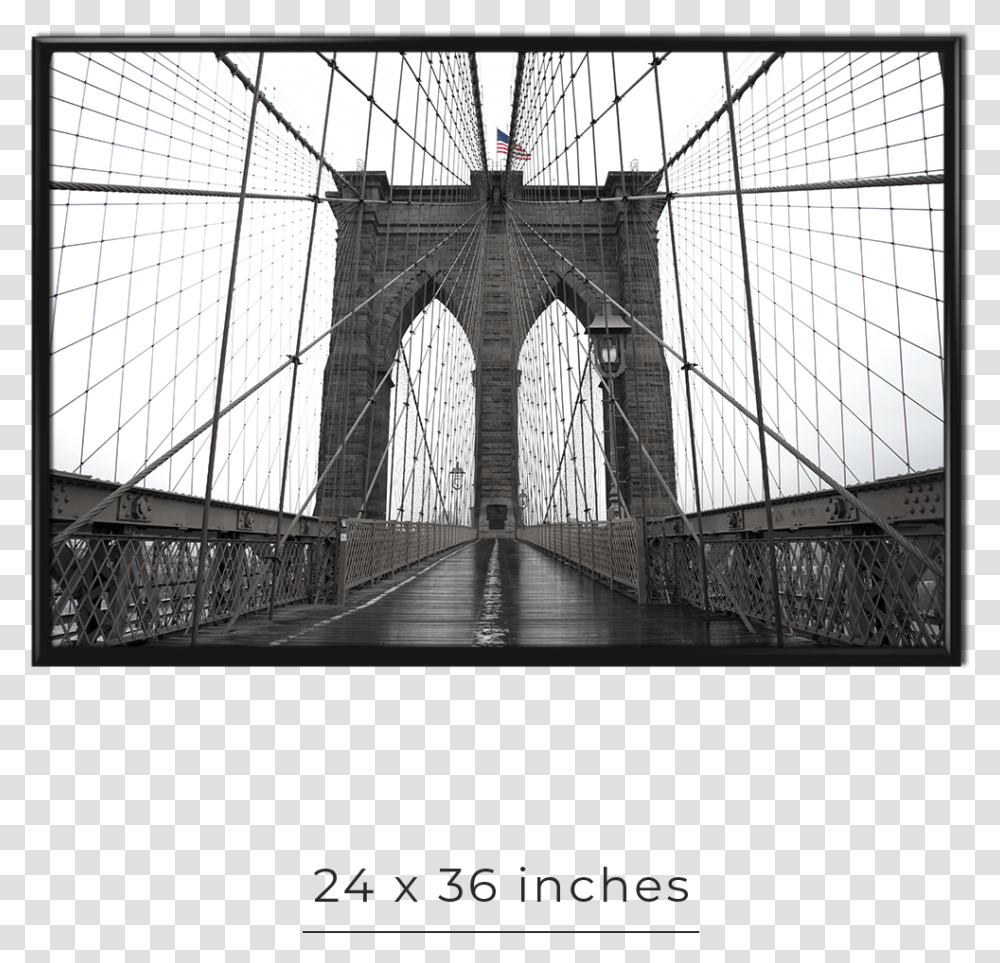 Brooklyn Bridge Download Brooklyn Bridge, Building, Suspension Bridge, Architecture, Arched Transparent Png