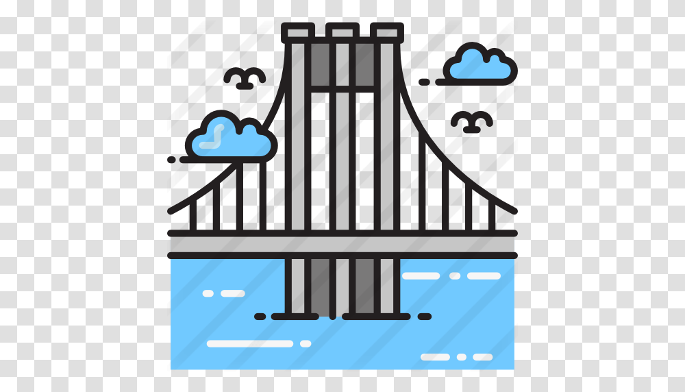 Brooklyn Bridge, Gate, Building, Waterfront Transparent Png