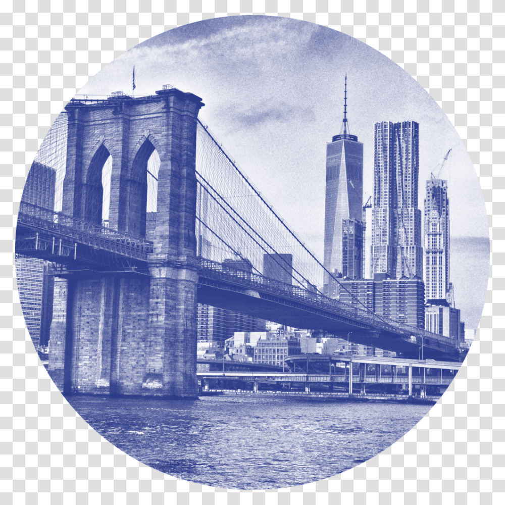 Brooklyn Bridge New York, Building, Window, Porthole, City Transparent Png