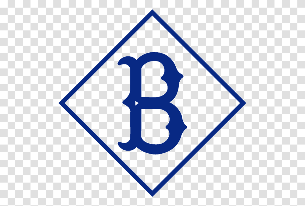 Brooklyn Dodgers Logo, Number, Road Sign Transparent Png
