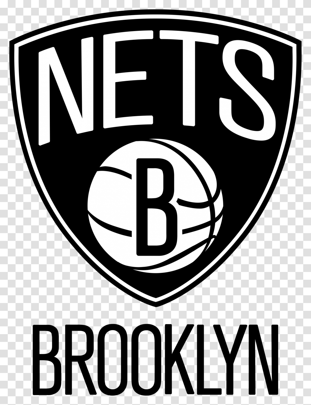 Brooklyn Nets Brooklyn Nets Logo, Text, Label, Number, Symbol Transparent Png