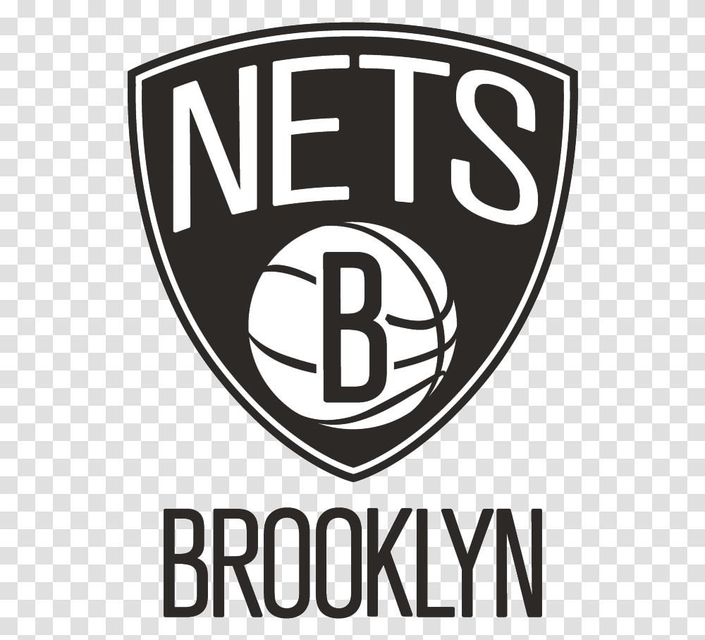 Brooklyn Nets Logo Brooklyn Nets Logo, Poster, Advertisement, Label Transparent Png