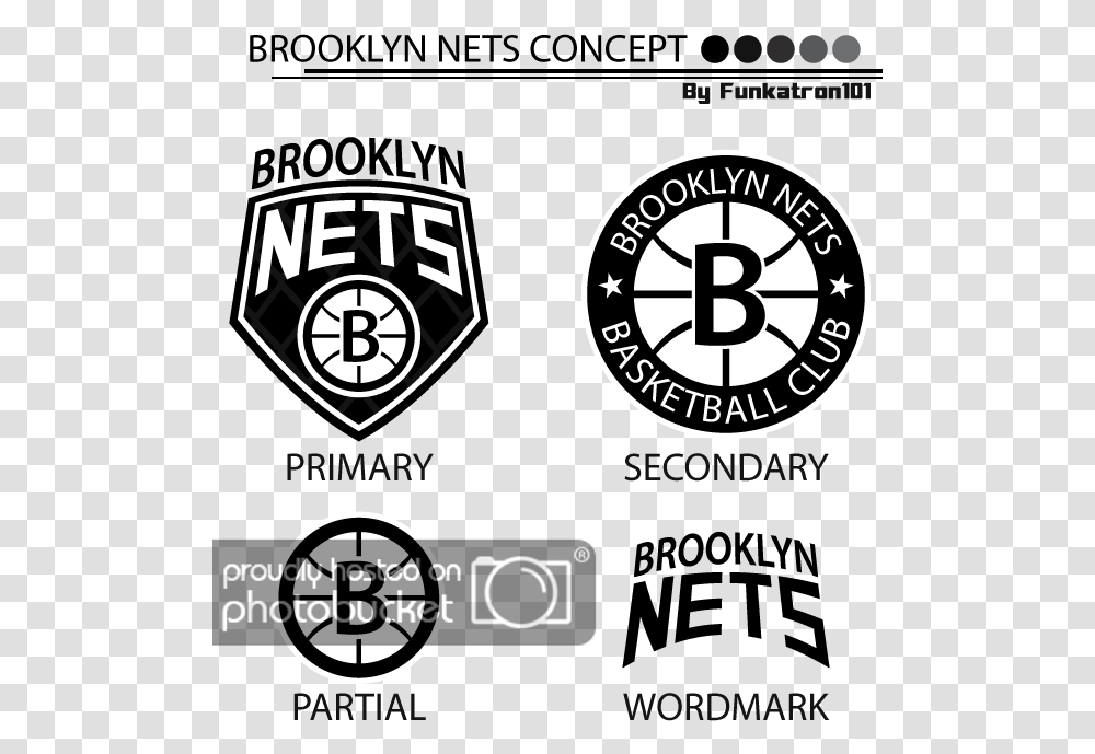Brooklyn Nets Logo, Hand, Label Transparent Png