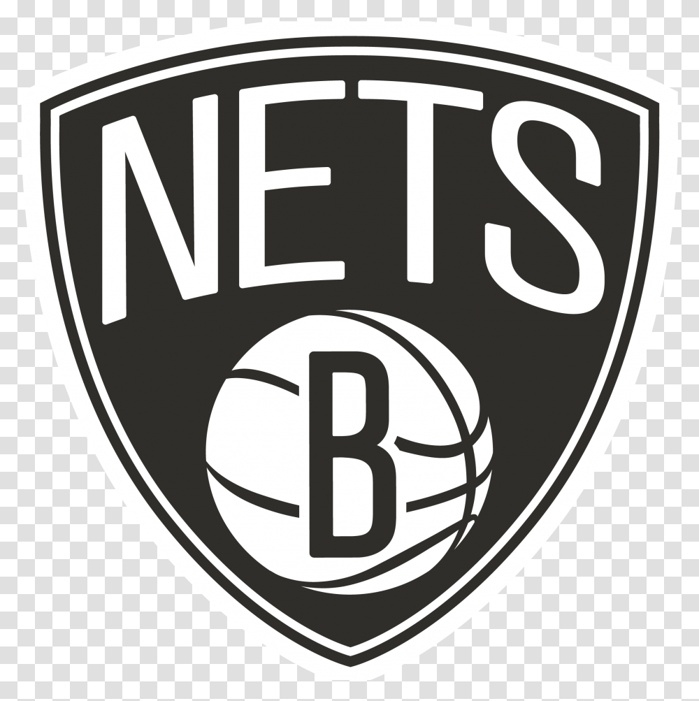 Brooklyn Nets Logos Brooklyn Nets Logo, Armor, Shield, Symbol, Trademark Transparent Png