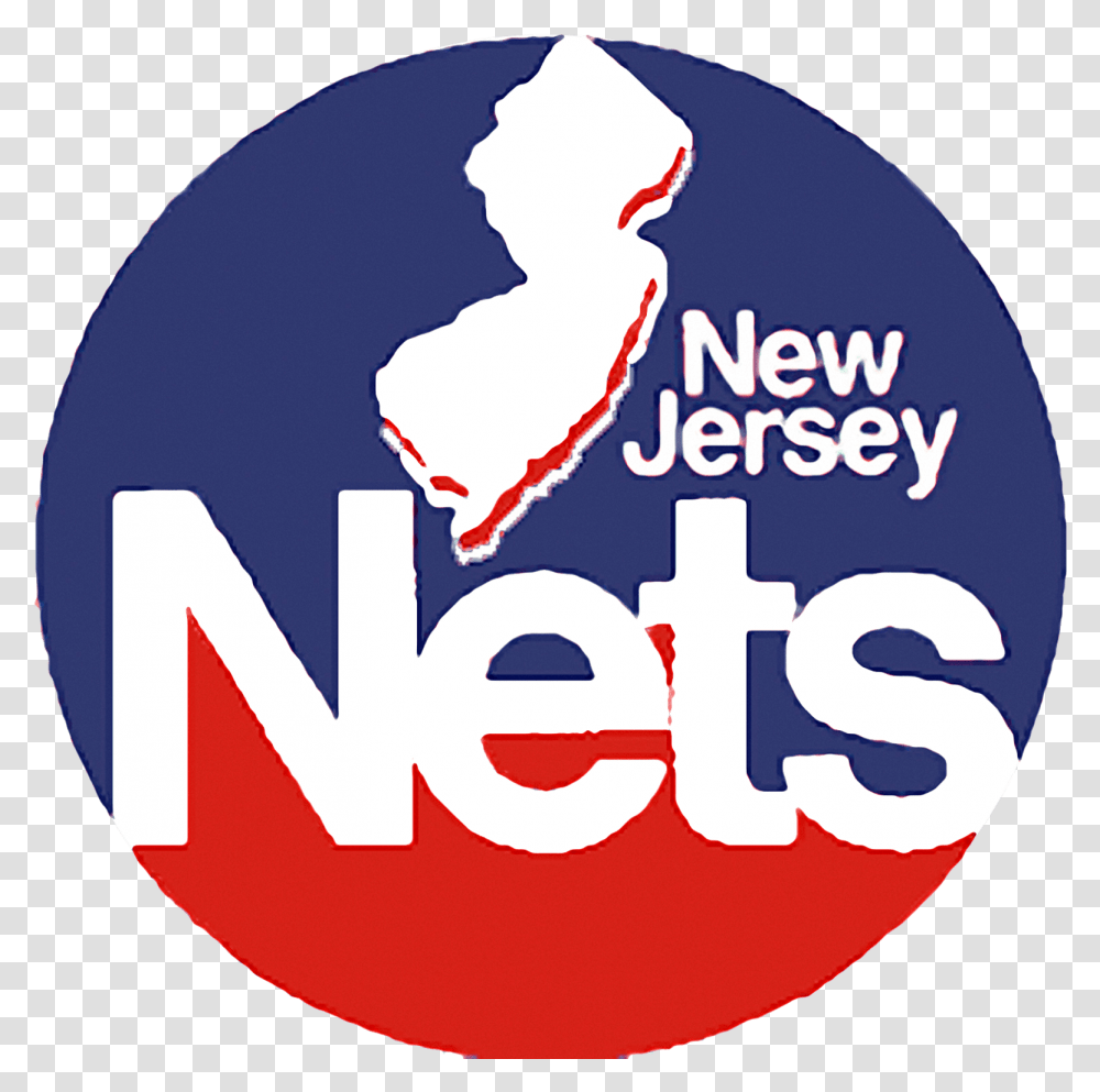 Brooklyn Nets Logos History Team And Primary Emblem New Jersey Nets, Symbol, Trademark, Text, Face Transparent Png