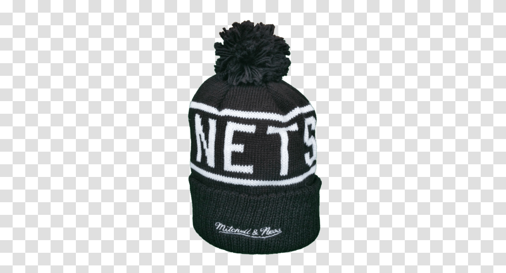 Brooklyn Nets Mitchell Ness Black And White Reflective Logo Nba, Apparel, Hoodie, Sweatshirt Transparent Png
