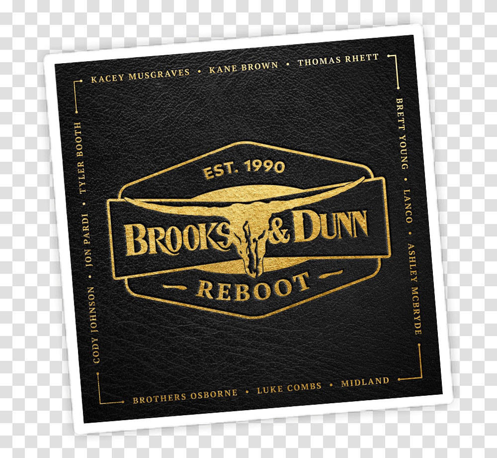 Brooks Amp Dunn Announce New Album Reboot Featuring Collaborations Label, Passport, Id Cards, Document Transparent Png