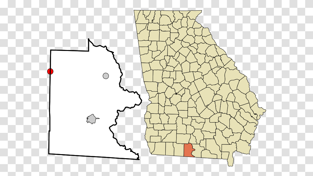 Brooks County Georgia Incorporated And Unincorporated Blue Ridge Ga Map, Diagram, Plot, Atlas, Person Transparent Png