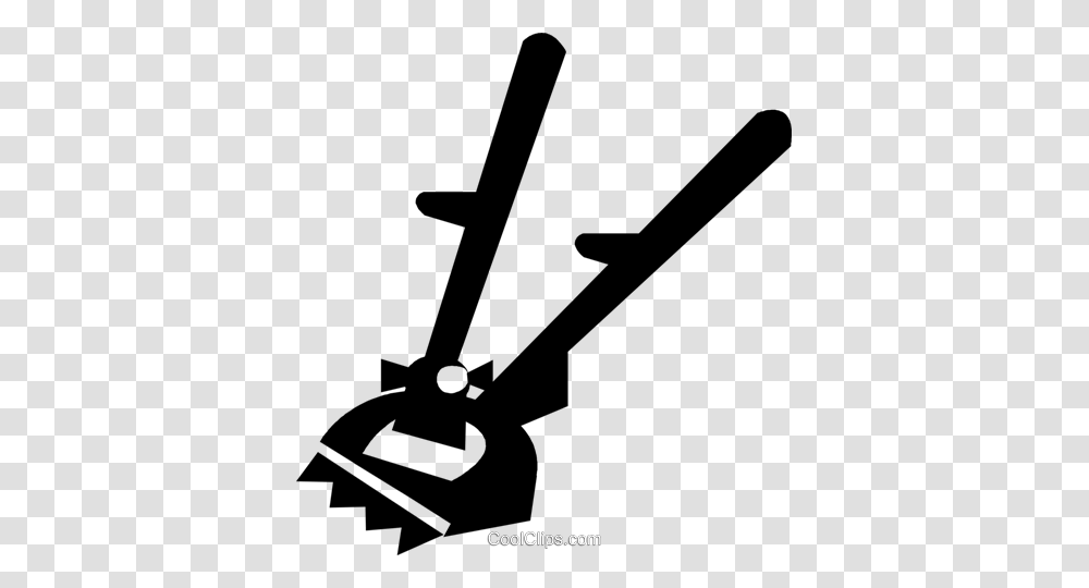 Broom And Dustpan Royalty Free Vector Clip Art Illustration, Missile, Rocket, Vehicle, Transportation Transparent Png