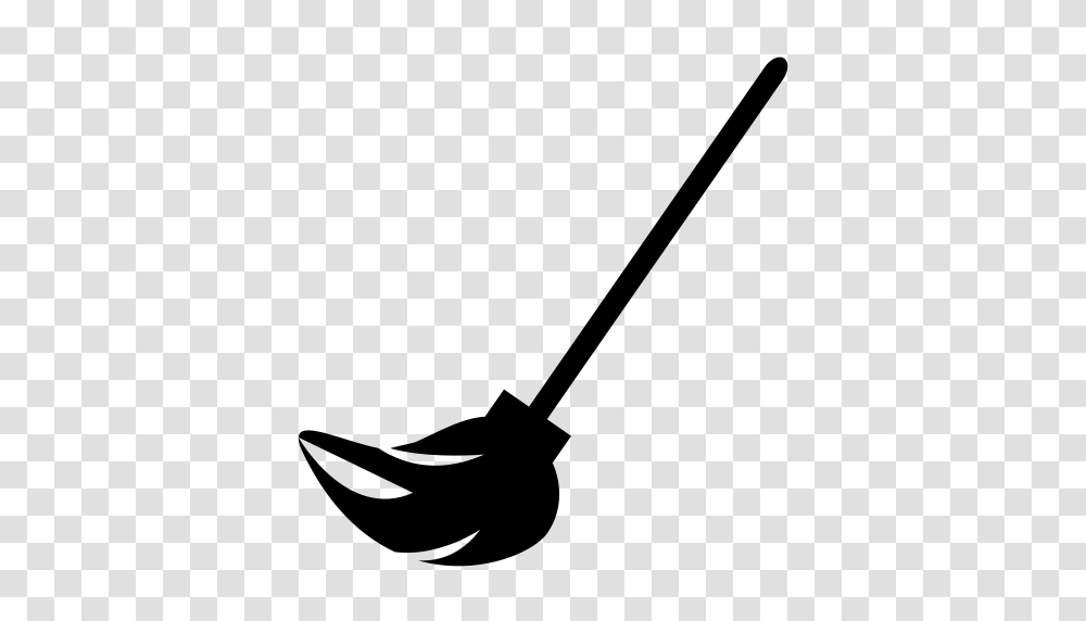 Broom Clean Dust Push Stick Sweep Witches Icon, Gray, World Of Warcraft Transparent Png