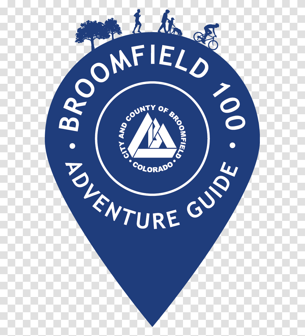Broomfield 100 Logo Heading Icon Sport Southland, Label, Sticker Transparent Png