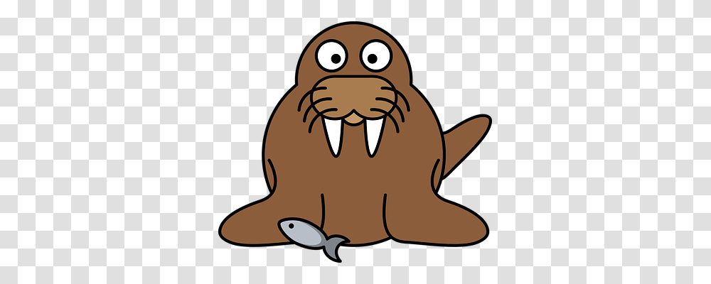 Brosme Hvalros Arktisk Fisk, Walrus, Mammal, Sea Life, Animal Transparent Png