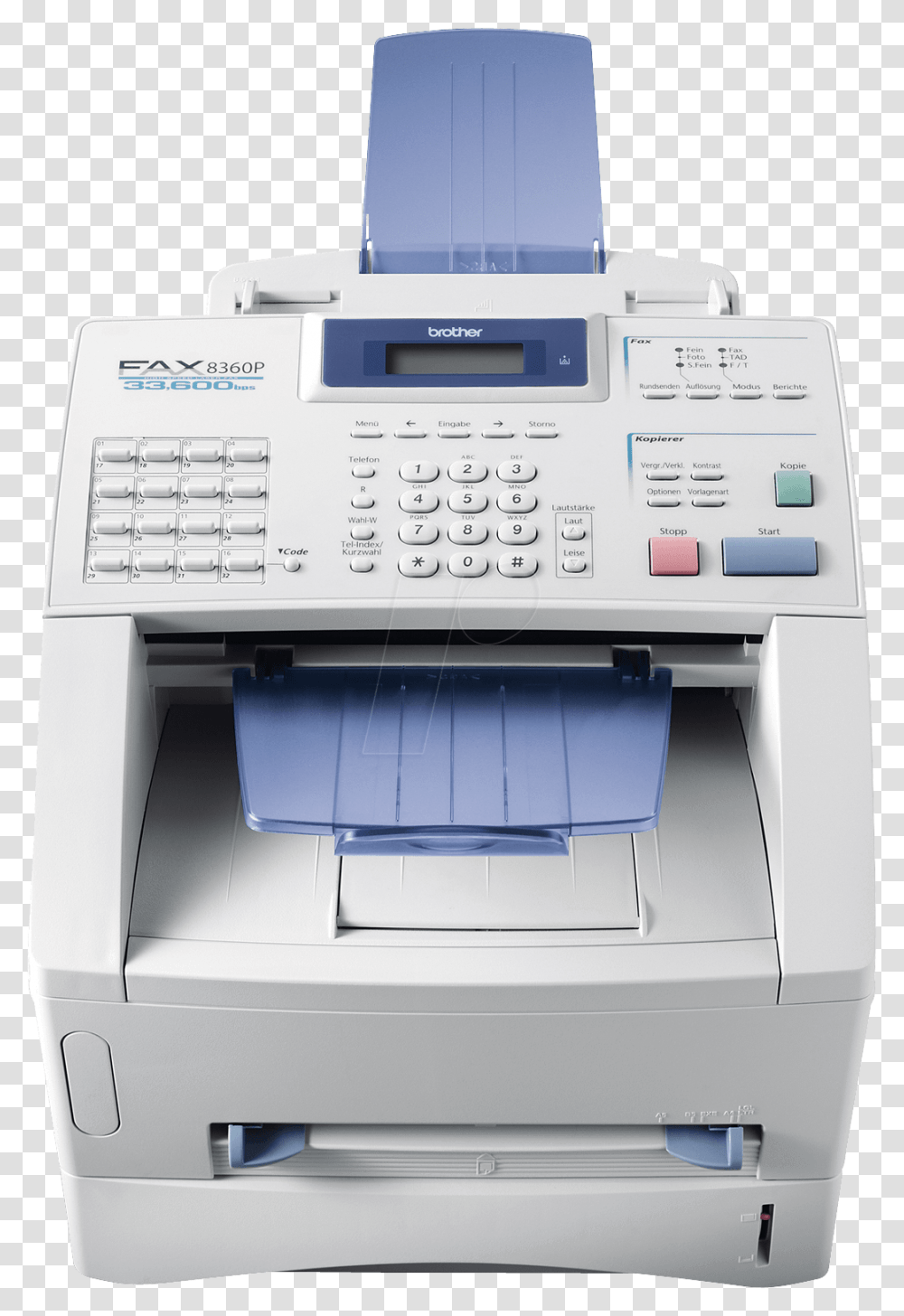 Brother 8630p Fax, Machine, Printer Transparent Png