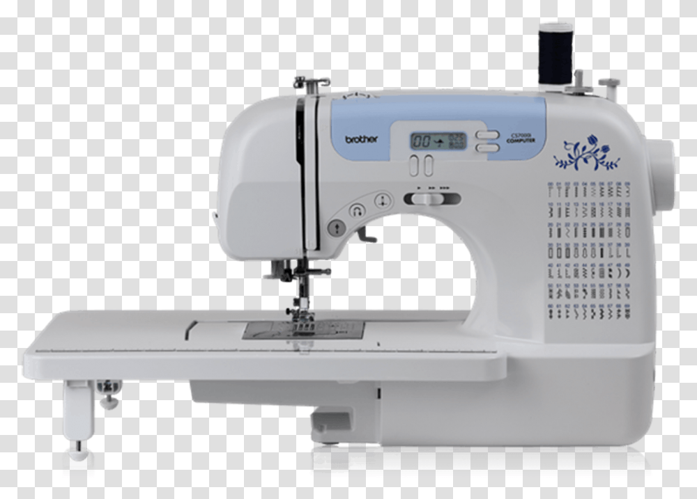 Brother Cs7000i Sewing, Machine, Sewing Machine, Electrical Device, Appliance Transparent Png