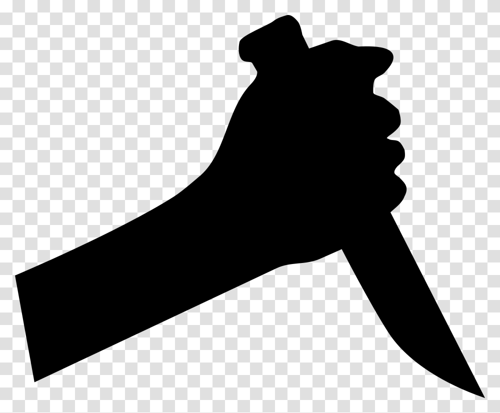 Brother Kills Younger Brother, Silhouette, Hand, Stencil, Photography Transparent Png