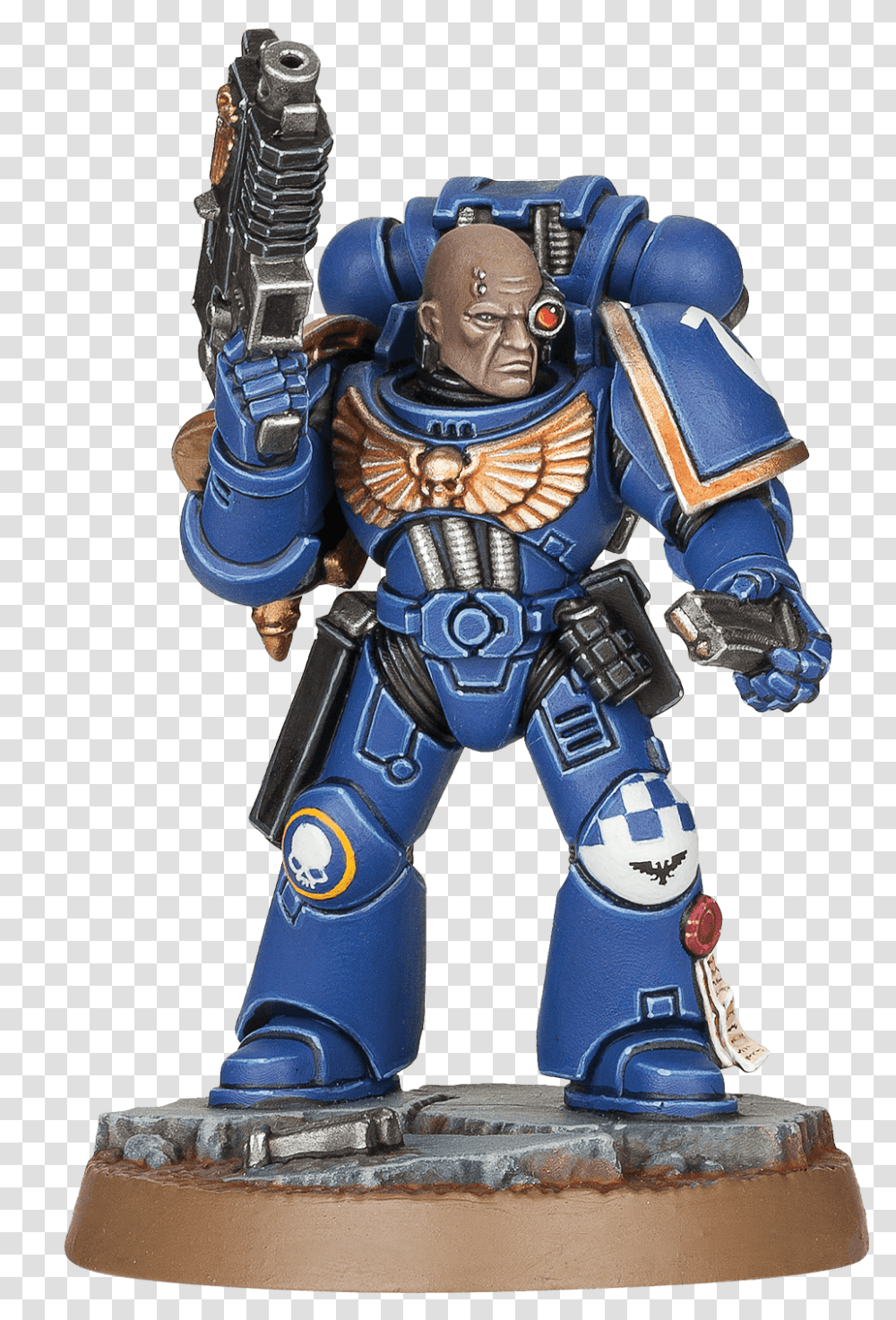 Brother Titus Warhammer Space Marine Heroes, Toy, Robot, Armor, Figurine Transparent Png