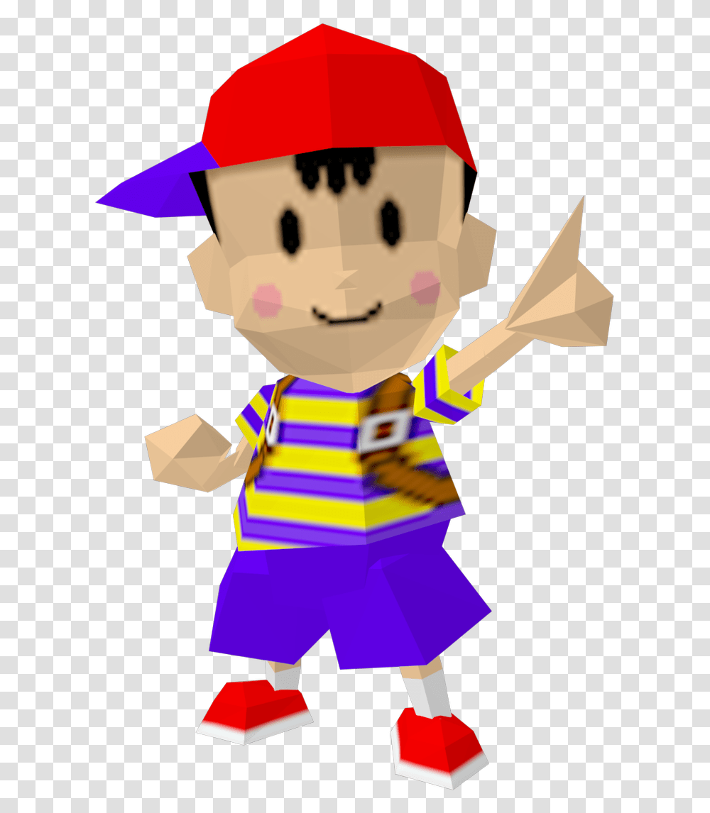 Brothers Clipart Simple Boy Ness Yo Yo Meme, Toy, Face, Costume, Photography Transparent Png